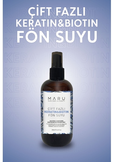 Maru Keratin&biotin Isı Koruyucu Spreyi 250 Ml
