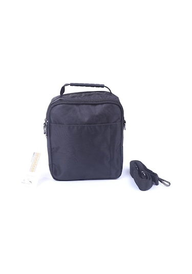 Seventeen 902 Siyah Erkek Büyük Kapaklı El Ve Omuz Çantası