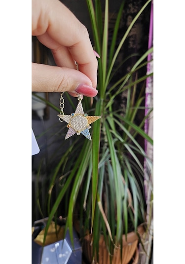 Slowshe 14 K Gold Kaplama Yıldız Kolye altın