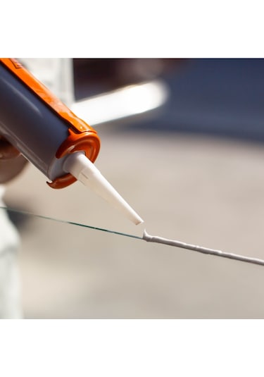 Selsil Silikonize Mastik ANTRASİT GRİ 500 gr. Antrasit Gri Antrasit Gri