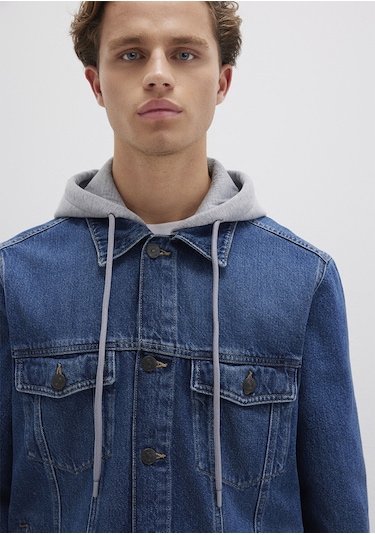 Mavi - Brandon 90lar Vintage Koyu Mavi Jean Ceket 0112808-90839 Koyu Mavi