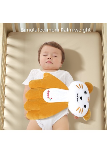 Shineyee Bebe Uyku Pilli - Korku Ve Uyku Sorunu Giderici Panda Desenli El Şeklinde Un Yastığı Kızıl Fasulye İle Isıtılabilir