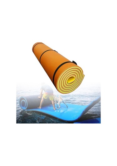 Ganzhoushop Yüzen Turuncu Sal Havuz Botu Aile Eğlencesi - Ucuz Ve Keyifli Turuncu - Sarı