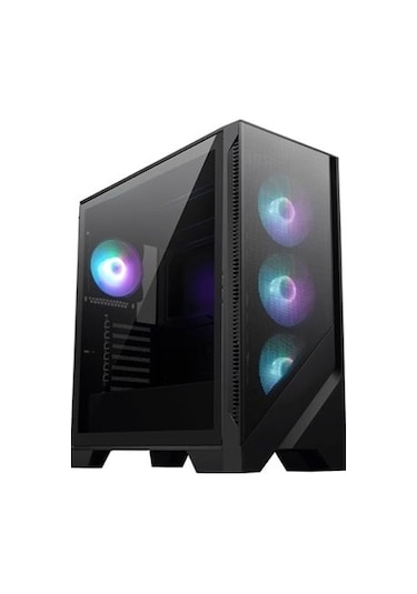 MSI Mag Forge 320R AIRFLOW Temperli Cam 4x120mm ARGB Fan ATX Bilgisayar Kasası