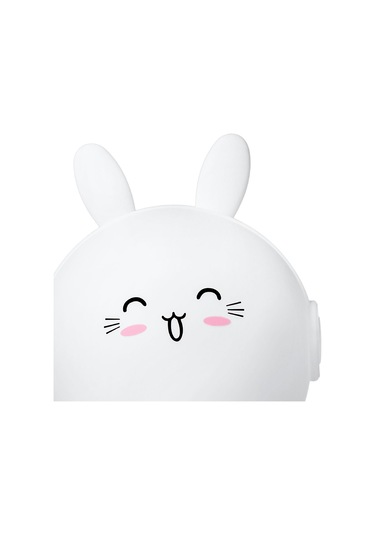 Suntek Silikon Kreş Gece Lambası Kısılabilir Renk Değiştirme Tavşan Fişi Çok Renkli