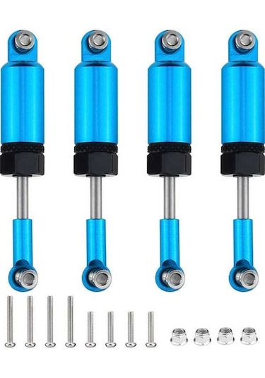 Besthome1 C14 C24 İçin Yüksek Performanslı Metal Amortisör Ve Montaj Seti Mavi - 4 Parça Performans Sistemi