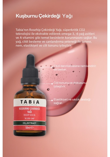 Tabia Kuşburnu Çekirdeği Yağı 50 ML