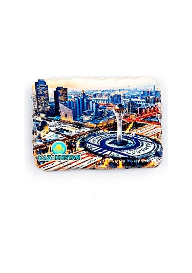 Kazakistan Astana Kırık Magnet