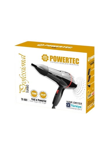 Powertec TR-801 Profesyonel Fön Makinesi