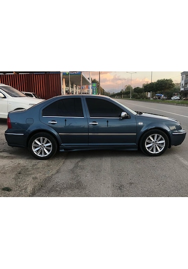 Volkswagen Bora Krom Cam Çıtası 1998-2004 4Prç Paslanmaz Çelik N11.143