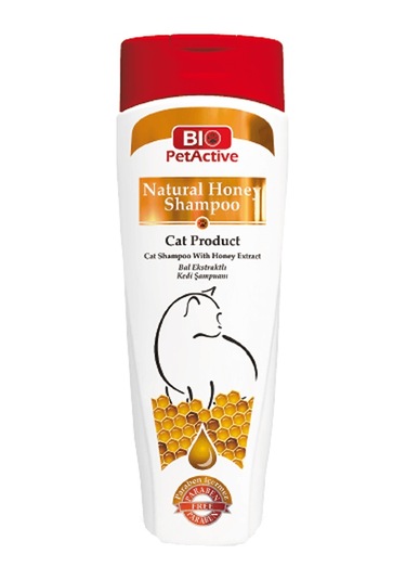 Pet Active Natural Bal ve Buğday Özlü Kedi Şampuanı 400 ml