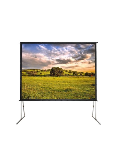 Codegen FF-30 300x225 CM Katlanabilir Taşınabilir Alüminyum Çerçeveli Fast Fold Projeksiyon Perdesi