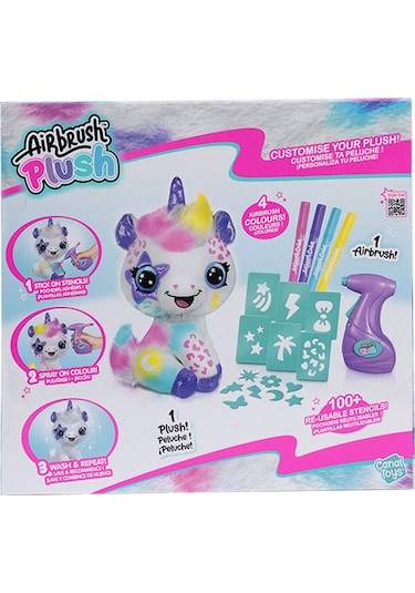 Airbrush Plush Peluş Unicorn