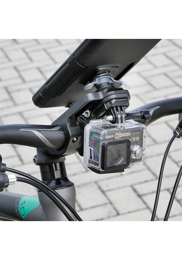 Lampa Opti-Combo Motosiklet Ve Bisiklet Telefon+Aksiyon Kamerası