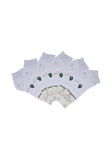 Emre 6Lı Erkek Bambu Kısa Patik Çorap Yumuşak Dikişsiz Rahat