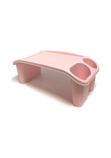 Sabanbaba Plastik Hobi Masası Laptop Sehpası Pembe