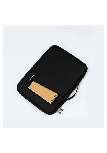 Tablet Ve Macbook Çantası 13'' - Koruyucu Kılıf Tablet Çantası - Laptop Liner Çantası - Notebook Bilgisayar Çantası Siyah