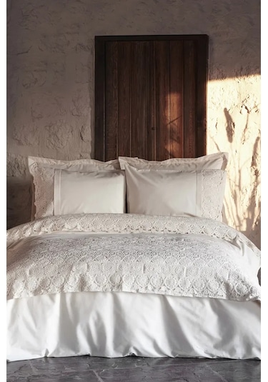 Karaca Home Belinda 7 Parça Çeyiz Seti Ekru