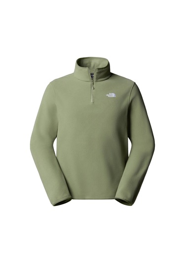 The North Face Glacier 1/4 Fermuarlı Polar Fleece Nf0a8d0qbo91 Yeşil