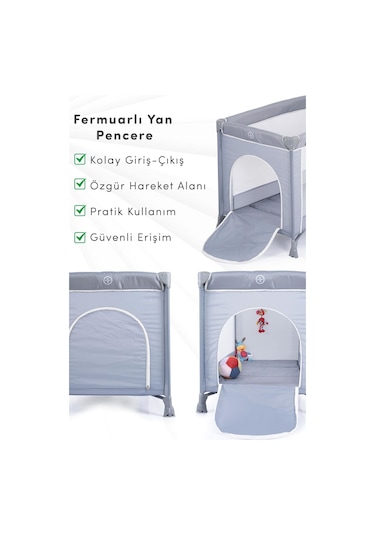 Prego Odessa Oyun Parkı Gri 8064