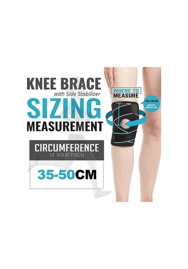 Neopren Diz Desteği, Patella Ve Bağlar İçin 2 Adet Dizlik, Spor Ve Koşu İçin Açık Patella Sabitleyici Halkalı Diz Desteği