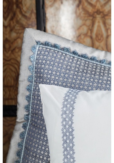 Apricitas Home Safran İndigo %100 Pamuk Nevresim Takımı, Battaniye Ve Yatak Örtüsü Seti