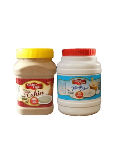 Sabıroğlu Beyaz Tahin 1 KG + Köpük Helva 950 G