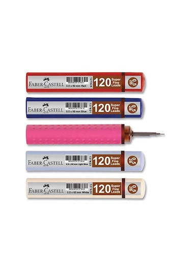 Faber Castell Min 0.5 Uç Tüpte 120Li Kalem Ucu