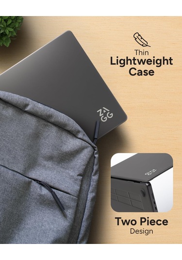 Zagg Apple Uyumlu MacBook Koruma Pro 13 İnç Kılıf Gri