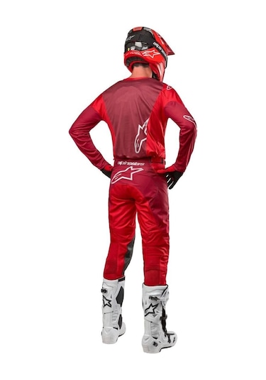 Alpinestars Racer Hoen Kros Motosiklet Pantolonu Kırmızı
