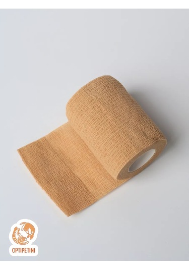 Optipetini Kendiliğinden Yapışan Elastik Veteriner Sargı Bezi 10cm X 4,5m 192001726