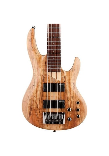 Esp Ltd B-205 Spalted Maple Natural Bas Gitar