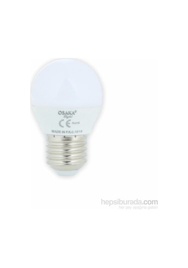 10 Adet Osaka E 27 6W 480 Lümen Led Top Ampul 6000 Kelvin Beyaz