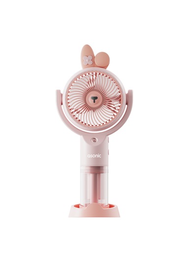 Asonic Afn26 Pembe 400mah 2 Kademe Nemlendirici Sprey Usb Fan