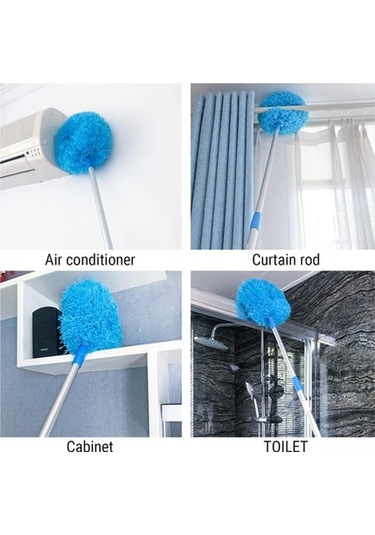 Tongxida Alüminyum Gövde Mikrofiber Toz Süpürücü, Uzun Kolu İle Tavan, Fan, Pencereler, Mobilyalar İçin Temizlik Aleti