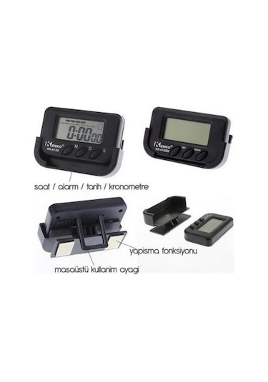 Araç İçi Dijital Saat 4434