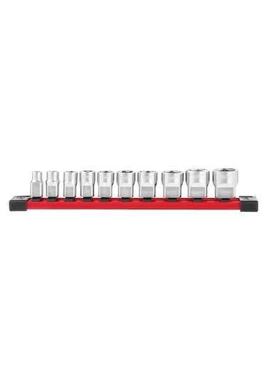 Milwaukee 3/8" Lokma Seti 10 Pc Inch 4932492508