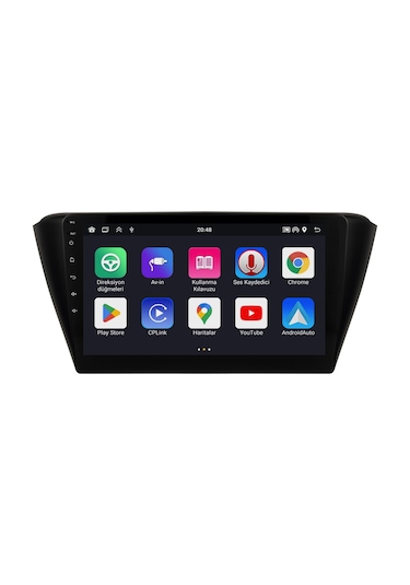 Skoda Fabia Android Multimedya Sistemi 2014-2018 Crv4818xp 9"