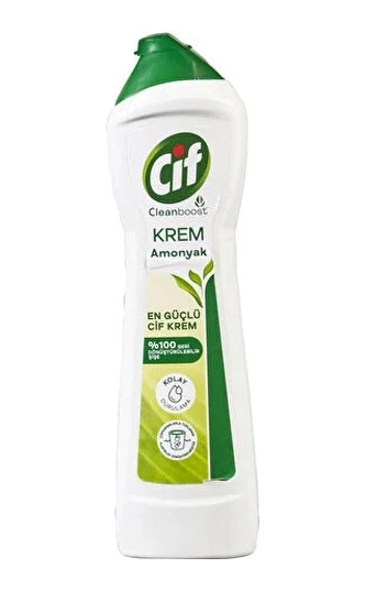 Cif Krem 500 Ml Gold-amonyak-limon 3 Lü Karma Paket 3'lü Set