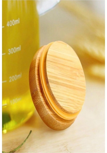 Borosilikat Cam Yağlık Standlı Set  2'Li 900 ML