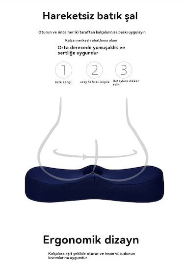 Nefes Alabilen Pamuklu Koltuk Minderi Ofis Koltuğu Minderi Pembe