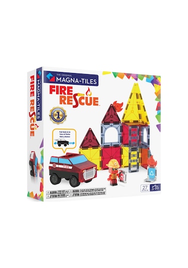 Magna-tıles - Fire Rescue - 27 Parça