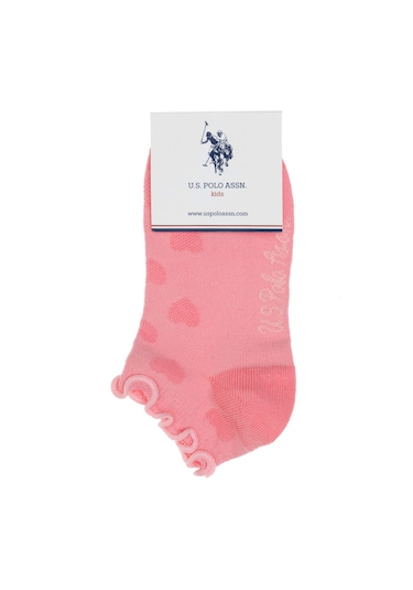 U.S. Polo Assn. Kız Çocuk 2'li Patik Çorap 50311329-VR041