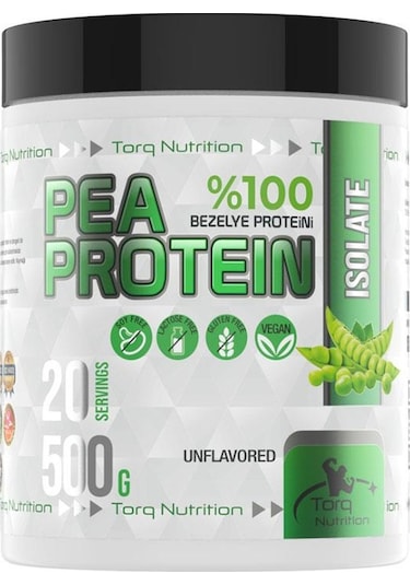 Torq Nutrition Pea Protein %100 Bezelye Proteini 500 Gr - Aromasız