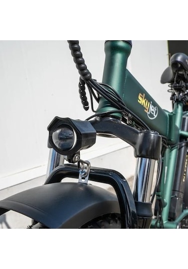 Skyjet Nitro Pro 250 W Katlanabilir Elektrikli Bisiklet Yeşil