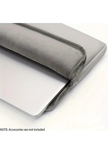 Topnotch 13/13.3/14 Inç Siyah Sentetik Deri Dizüstü Bilgisayar Kılıfı Cep Kartlık Siyah