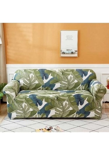 Willowhaven Esnek Ordu Yeşili Koltuk Kılıfı - 90-140cm Tekli İçin Dayanıklı Polyester Ordu Yeşili