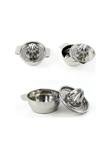 Jialan Taşınabilir 304 Paslanmaz Çelik Portakal Ve Limon Manuel Jl Gümüş