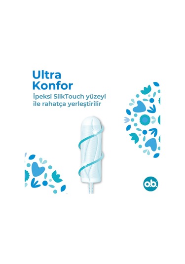 O.B. Pro Ultimate Comfort Normal Tampon 16'lı