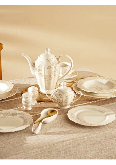 Sl Home 2 Adet Servis Tabağı Seti, Çap 27,5 Cm, Porselen 304763365 Beyaz